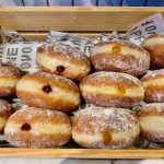 Koblihy - czech jam or crem filled donuts